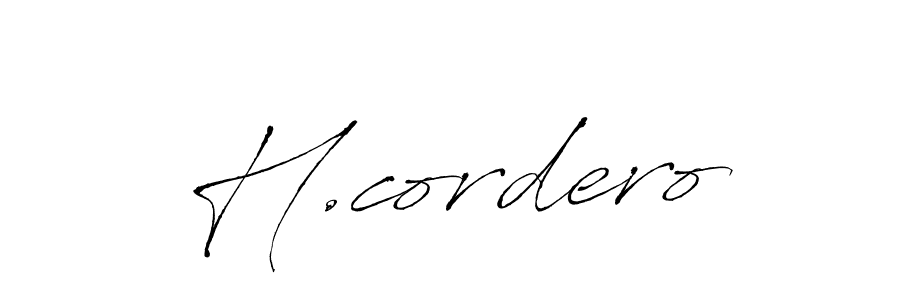 It looks lik you need a new signature style for name H.cordero. Design unique handwritten (Antro_Vectra) signature with our free signature maker in just a few clicks. H.cordero signature style 6 images and pictures png