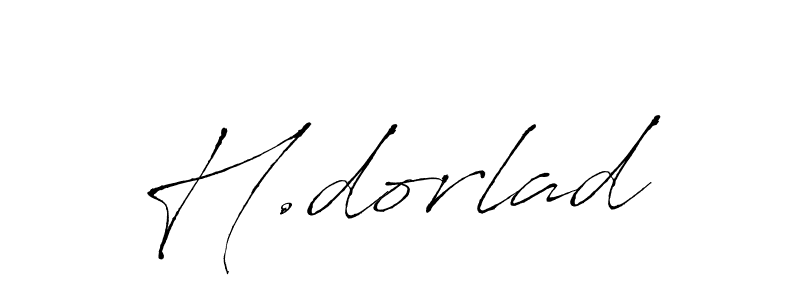 Similarly Antro_Vectra is the best handwritten signature design. Signature creator online .You can use it as an online autograph creator for name H.dorlad. H.dorlad signature style 6 images and pictures png