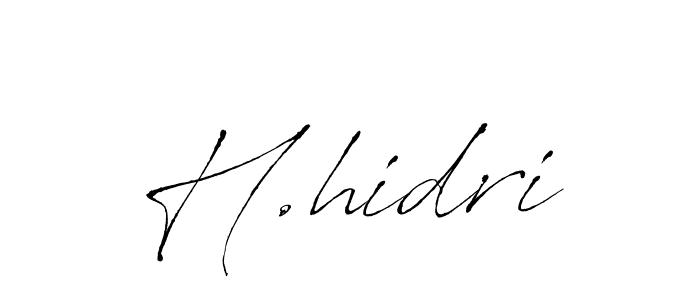 Similarly Antro_Vectra is the best handwritten signature design. Signature creator online .You can use it as an online autograph creator for name H.hidri. H.hidri signature style 6 images and pictures png