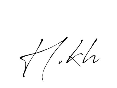 Also You can easily find your signature by using the search form. We will create H.kh name handwritten signature images for you free of cost using Antro_Vectra sign style. H.kh signature style 6 images and pictures png