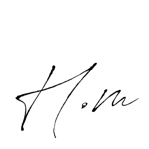 You can use this online signature creator to create a handwritten signature for the name H.m. This is the best online autograph maker. H.m signature style 6 images and pictures png