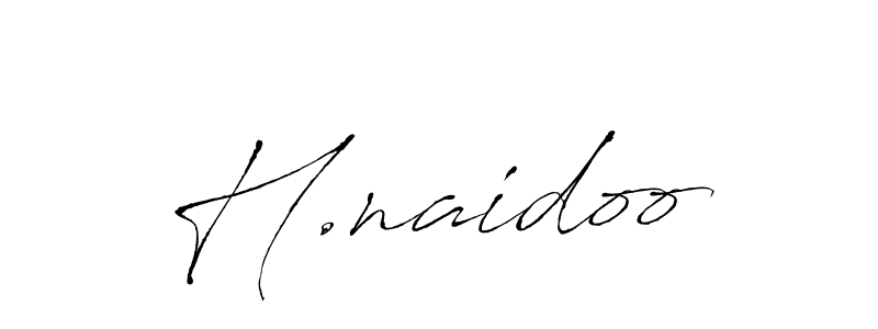 Similarly Antro_Vectra is the best handwritten signature design. Signature creator online .You can use it as an online autograph creator for name H.naidoo. H.naidoo signature style 6 images and pictures png