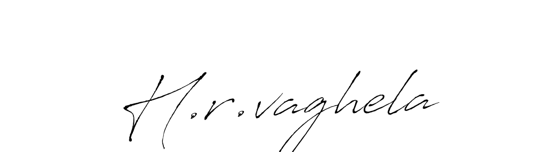 Make a beautiful signature design for name H.r.vaghela. Use this online signature maker to create a handwritten signature for free. H.r.vaghela signature style 6 images and pictures png