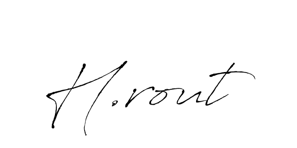 Once you've used our free online signature maker to create your best signature Antro_Vectra style, it's time to enjoy all of the benefits that H.rout name signing documents. H.rout signature style 6 images and pictures png