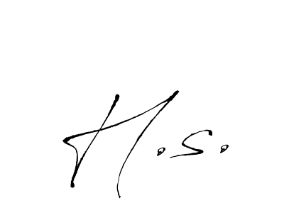 Also we have H.s. name is the best signature style. Create professional handwritten signature collection using Antro_Vectra autograph style. H.s. signature style 6 images and pictures png