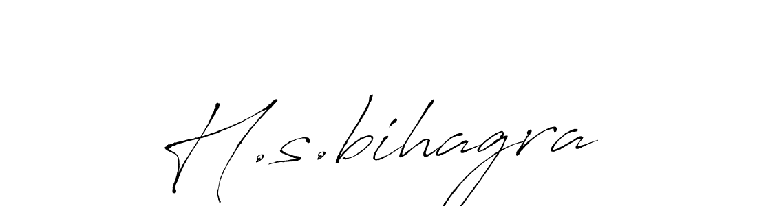 Use a signature maker to create a handwritten signature online. With this signature software, you can design (Antro_Vectra) your own signature for name H.s.bihagra. H.s.bihagra signature style 6 images and pictures png