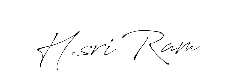 Also You can easily find your signature by using the search form. We will create H.sri Ram name handwritten signature images for you free of cost using Antro_Vectra sign style. H.sri Ram signature style 6 images and pictures png