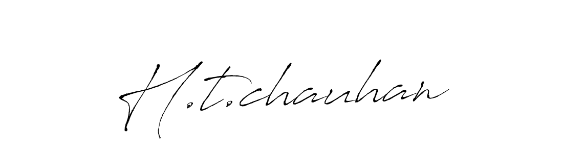 This is the best signature style for the H.t.chauhan name. Also you like these signature font (Antro_Vectra). Mix name signature. H.t.chauhan signature style 6 images and pictures png