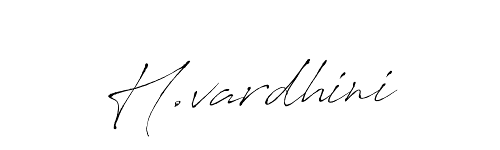 This is the best signature style for the H.vardhini name. Also you like these signature font (Antro_Vectra). Mix name signature. H.vardhini signature style 6 images and pictures png