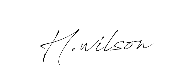 Once you've used our free online signature maker to create your best signature Antro_Vectra style, it's time to enjoy all of the benefits that H.wilson name signing documents. H.wilson signature style 6 images and pictures png