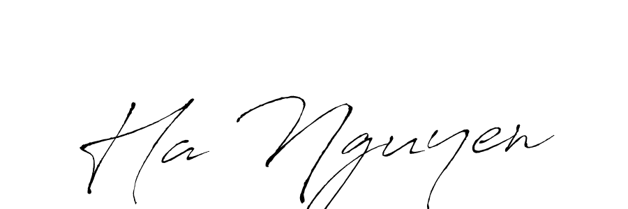 Antro_Vectra is a professional signature style that is perfect for those who want to add a touch of class to their signature. It is also a great choice for those who want to make their signature more unique. Get Ha Nguyen name to fancy signature for free. Ha Nguyen signature style 6 images and pictures png