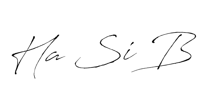 Once you've used our free online signature maker to create your best signature Antro_Vectra style, it's time to enjoy all of the benefits that Ha Si B name signing documents. Ha Si B signature style 6 images and pictures png
