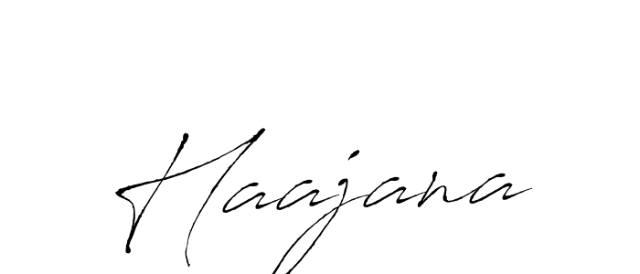 How to make Haajana signature? Antro_Vectra is a professional autograph style. Create handwritten signature for Haajana name. Haajana signature style 6 images and pictures png