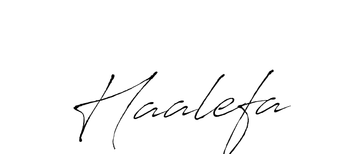 Haalefa stylish signature style. Best Handwritten Sign (Antro_Vectra) for my name. Handwritten Signature Collection Ideas for my name Haalefa. Haalefa signature style 6 images and pictures png