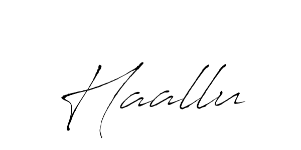 Also You can easily find your signature by using the search form. We will create Haallu name handwritten signature images for you free of cost using Antro_Vectra sign style. Haallu signature style 6 images and pictures png