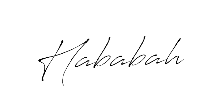 The best way (Antro_Vectra) to make a short signature is to pick only two or three words in your name. The name Hababah include a total of six letters. For converting this name. Hababah signature style 6 images and pictures png