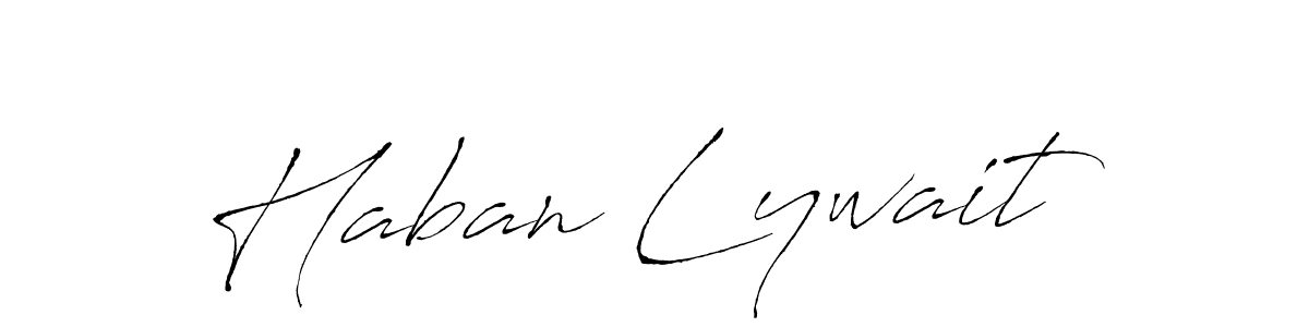 You can use this online signature creator to create a handwritten signature for the name Haban Lywait. This is the best online autograph maker. Haban Lywait signature style 6 images and pictures png