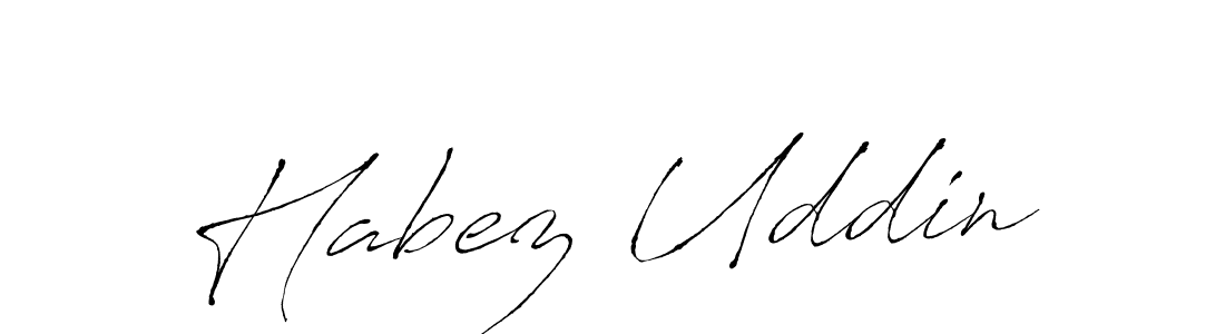 You can use this online signature creator to create a handwritten signature for the name Habez Uddin. This is the best online autograph maker. Habez Uddin signature style 6 images and pictures png