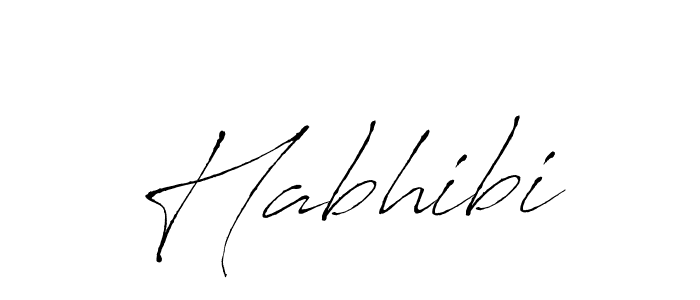 Make a beautiful signature design for name Habhibi. Use this online signature maker to create a handwritten signature for free. Habhibi signature style 6 images and pictures png