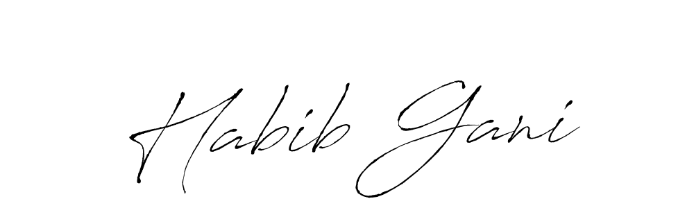 See photos of Habib Gani official signature by Spectra . Check more albums & portfolios. Read reviews & check more about Antro_Vectra font. Habib Gani signature style 6 images and pictures png