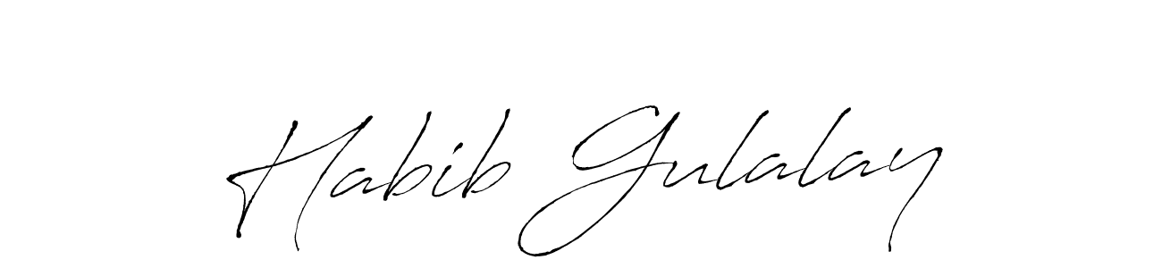 Once you've used our free online signature maker to create your best signature Antro_Vectra style, it's time to enjoy all of the benefits that Habib Gulalay name signing documents. Habib Gulalay signature style 6 images and pictures png