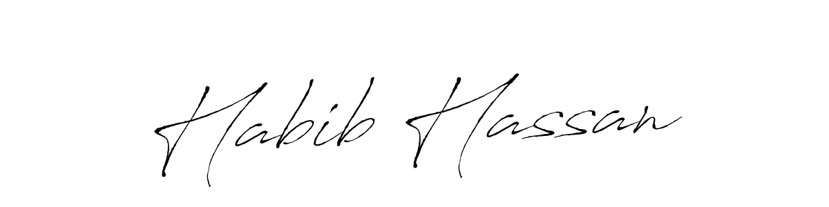 Make a beautiful signature design for name Habib Hassan. Use this online signature maker to create a handwritten signature for free. Habib Hassan signature style 6 images and pictures png