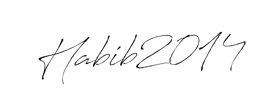 Make a beautiful signature design for name Habib2014. Use this online signature maker to create a handwritten signature for free. Habib2014 signature style 6 images and pictures png