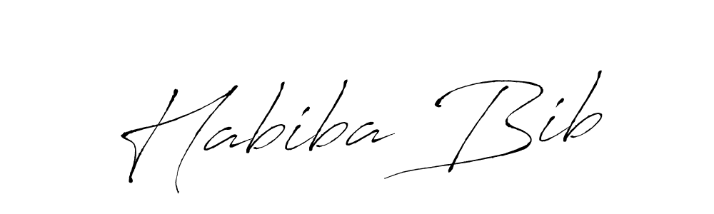 Also we have Habiba Bib name is the best signature style. Create professional handwritten signature collection using Antro_Vectra autograph style. Habiba Bib signature style 6 images and pictures png