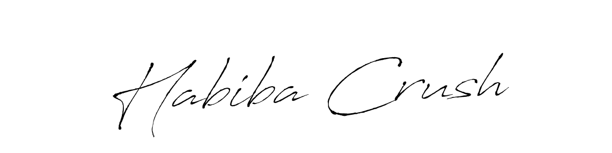 You should practise on your own different ways (Antro_Vectra) to write your name (Habiba Crush) in signature. don't let someone else do it for you. Habiba Crush signature style 6 images and pictures png