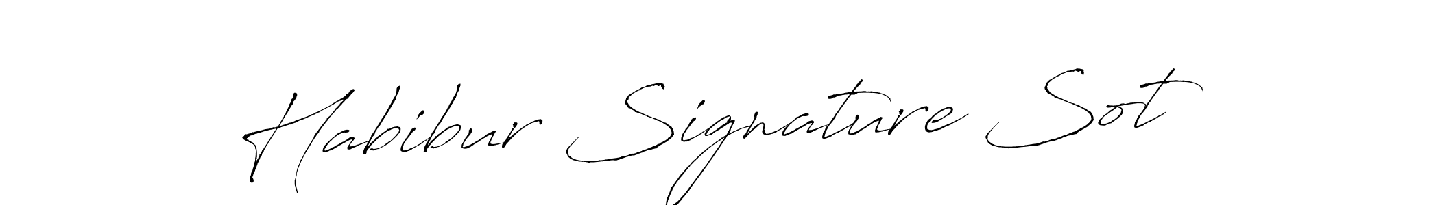 if you are searching for the best signature style for your name Habibur Signature Sot. so please give up your signature search. here we have designed multiple signature styles  using Antro_Vectra. Habibur Signature Sot signature style 6 images and pictures png