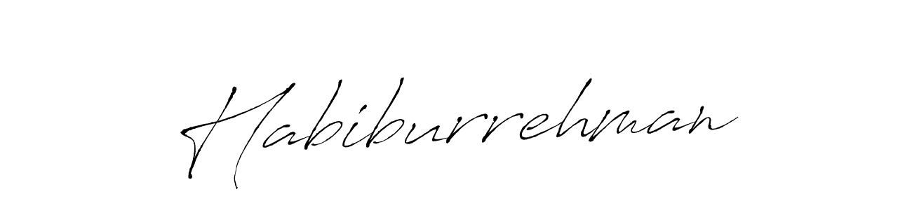 You should practise on your own different ways (Antro_Vectra) to write your name (Habiburrehman) in signature. don't let someone else do it for you. Habiburrehman signature style 6 images and pictures png