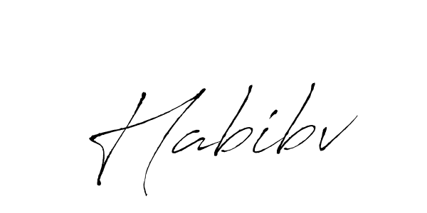 Antro_Vectra is a professional signature style that is perfect for those who want to add a touch of class to their signature. It is also a great choice for those who want to make their signature more unique. Get Habibv name to fancy signature for free. Habibv signature style 6 images and pictures png