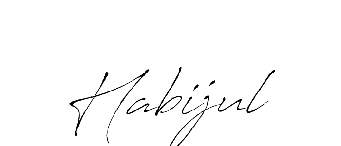 Create a beautiful signature design for name Habijul. With this signature (Antro_Vectra) fonts, you can make a handwritten signature for free. Habijul signature style 6 images and pictures png