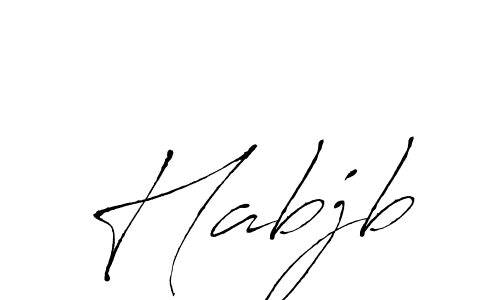 How to make Habjb name signature. Use Antro_Vectra style for creating short signs online. This is the latest handwritten sign. Habjb signature style 6 images and pictures png