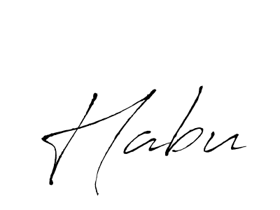 Habu stylish signature style. Best Handwritten Sign (Antro_Vectra) for my name. Handwritten Signature Collection Ideas for my name Habu. Habu signature style 6 images and pictures png