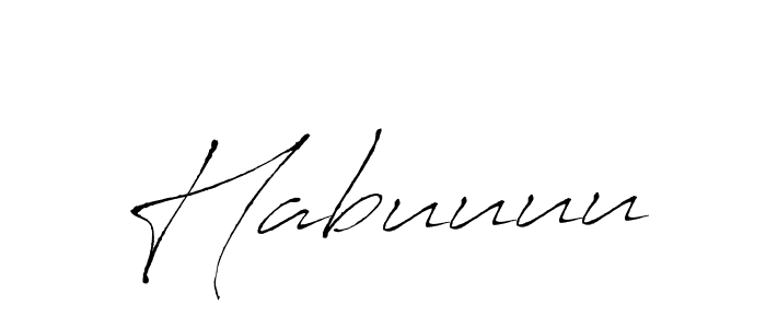 Use a signature maker to create a handwritten signature online. With this signature software, you can design (Antro_Vectra) your own signature for name Habuuuu. Habuuuu signature style 6 images and pictures png