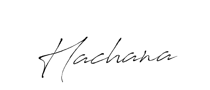 Make a beautiful signature design for name Hachana. Use this online signature maker to create a handwritten signature for free. Hachana signature style 6 images and pictures png