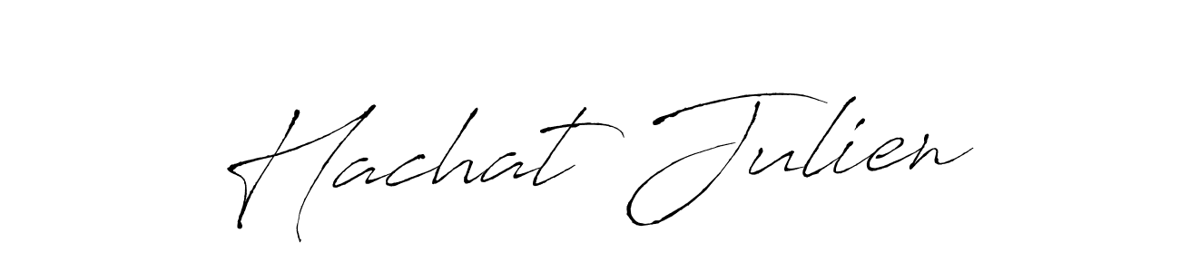if you are searching for the best signature style for your name Hachat Julien. so please give up your signature search. here we have designed multiple signature styles  using Antro_Vectra. Hachat Julien signature style 6 images and pictures png
