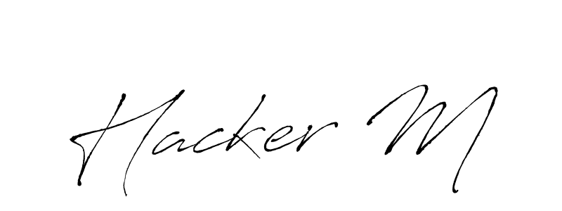 Here are the top 10 professional signature styles for the name Hacker M. These are the best autograph styles you can use for your name. Hacker M signature style 6 images and pictures png