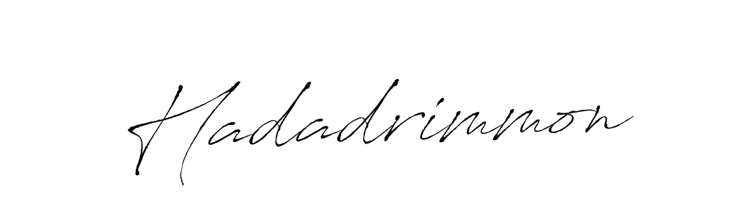 How to make Hadadrimmon name signature. Use Antro_Vectra style for creating short signs online. This is the latest handwritten sign. Hadadrimmon signature style 6 images and pictures png