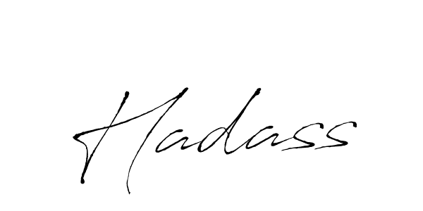 Make a beautiful signature design for name Hadass. With this signature (Antro_Vectra) style, you can create a handwritten signature for free. Hadass signature style 6 images and pictures png