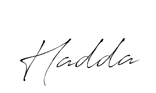 How to make Hadda signature? Antro_Vectra is a professional autograph style. Create handwritten signature for Hadda name. Hadda signature style 6 images and pictures png