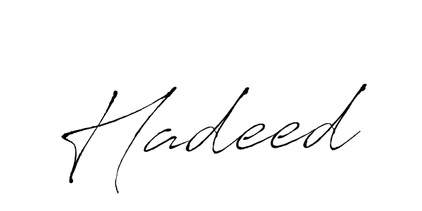 Also You can easily find your signature by using the search form. We will create Hadeed name handwritten signature images for you free of cost using Antro_Vectra sign style. Hadeed signature style 6 images and pictures png