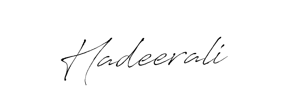 It looks lik you need a new signature style for name Hadeerali. Design unique handwritten (Antro_Vectra) signature with our free signature maker in just a few clicks. Hadeerali signature style 6 images and pictures png
