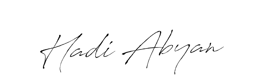 The best way (Antro_Vectra) to make a short signature is to pick only two or three words in your name. The name Hadi Abyan include a total of six letters. For converting this name. Hadi Abyan signature style 6 images and pictures png