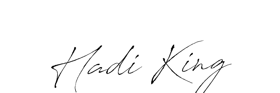 Similarly Antro_Vectra is the best handwritten signature design. Signature creator online .You can use it as an online autograph creator for name Hadi King. Hadi King signature style 6 images and pictures png