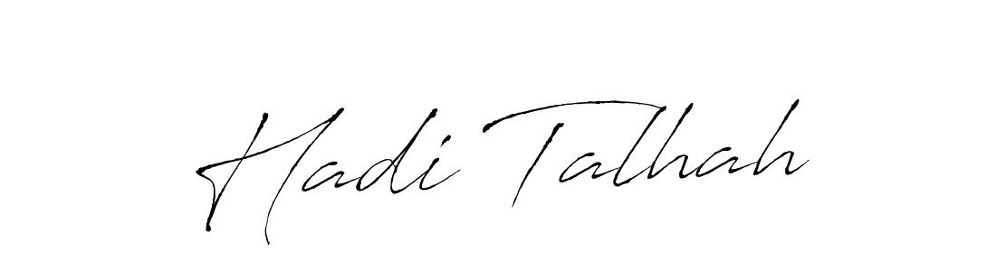 Use a signature maker to create a handwritten signature online. With this signature software, you can design (Antro_Vectra) your own signature for name Hadi Talhah. Hadi Talhah signature style 6 images and pictures png