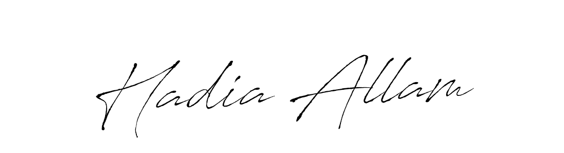 if you are searching for the best signature style for your name Hadia Allam. so please give up your signature search. here we have designed multiple signature styles  using Antro_Vectra. Hadia Allam signature style 6 images and pictures png