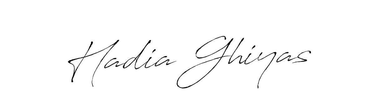 You should practise on your own different ways (Antro_Vectra) to write your name (Hadia Ghiyas) in signature. don't let someone else do it for you. Hadia Ghiyas signature style 6 images and pictures png