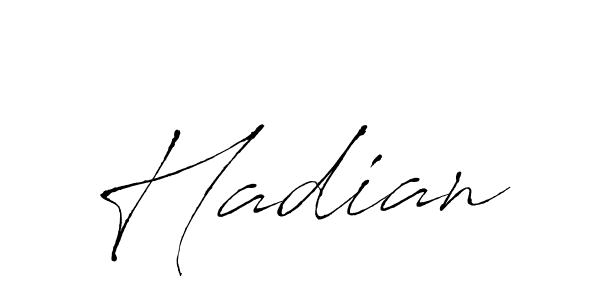 Make a beautiful signature design for name Hadian. Use this online signature maker to create a handwritten signature for free. Hadian signature style 6 images and pictures png